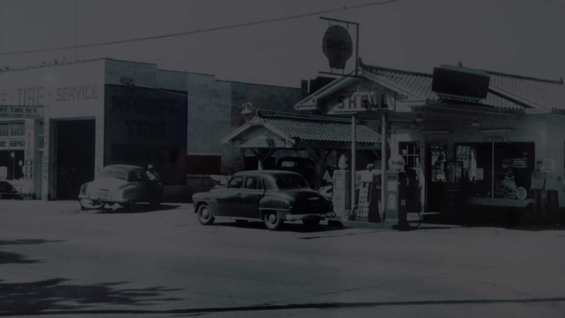 shell oil station